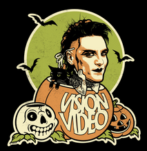 Carregar imagem no visualizador da galeria, Vision Video Pumpkin Tshirt by Matthew Lineham
