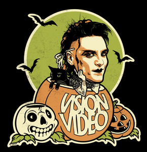 Vision Video Pumpkin Tshirt by Matthew Lineham