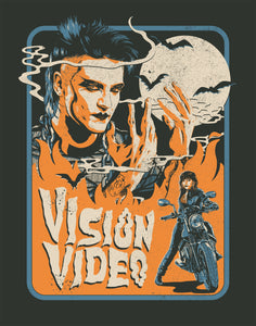 M. Lineham Vision Video Screenprinted Poster